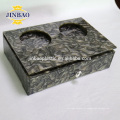Boîte acrylique adaptée aux besoins du client par conception de luxe d&#39;usine de mode de JINBAO avec le tiroir